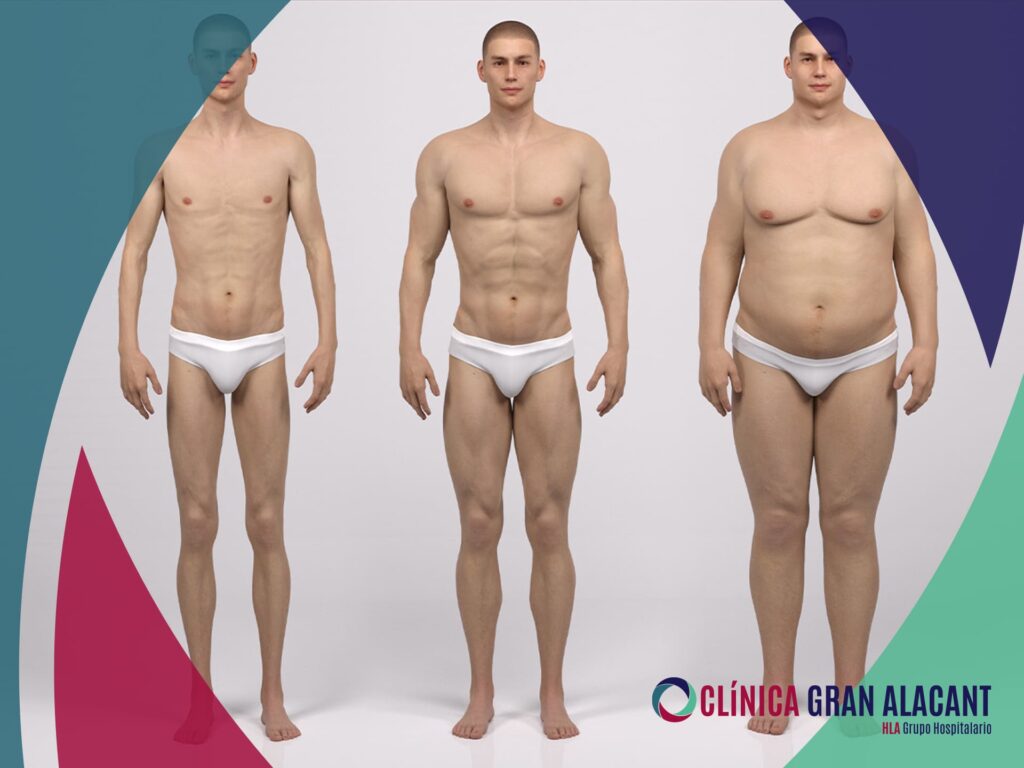 Tipos de cuerpo en hombres